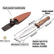 BEAVERCRAFT Tactical Fixed Blade Knife - BVRTLK2 