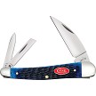 Case Cutlery Seahorse Whittler Pocket Knife Navy Bone - CA06889 