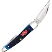 CA06889 Case Cutlery Seahorse Whittler Pocket Knife Navy Bone 