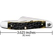 CA10713 Case Cutlery John Wayne Stockman Pocket Knife Standard Jig 