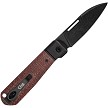 CA10768 Case Cutlery Revoindie Dark Red Burlap Slip Joint Pocket Knife 