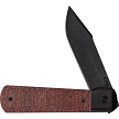 Case Cutlery Revoindie Linerlock Pocket Knife Dark Red Burlap - CA10769 