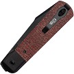 CA10769 Case Cutlery Revoindie Linerlock Pocket Knife Dark Red Burlap 