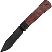 CA10769 Case Cutlery Revoindie Linerlock Pocket Knife Dark Red Burlap 