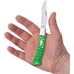 Case Axe Handle Pocket Knife Bright Green - CA11445 
