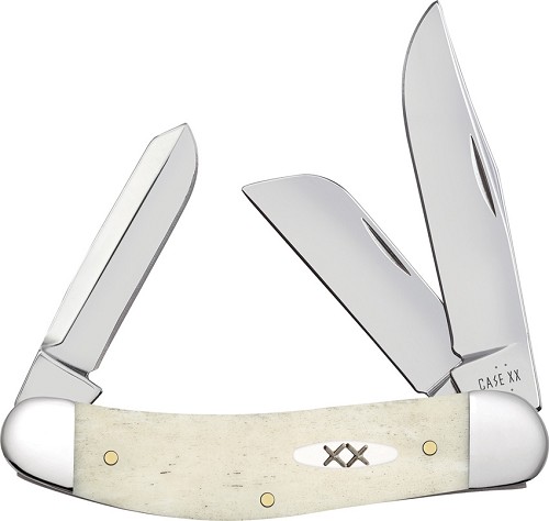 Case Cutlery Natural Bone Sowbelly Pocket Knife - CA13318 