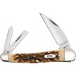 Case Cutlery Seahorse Whittler Pocket Knife Amber Bone - CA30094 