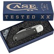 CA42230 Case Cutlery Highbanks Slip Joint Pocket Knife Black 