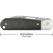 CA42230 Case Cutlery Highbanks Slip Joint Pocket Knife Black 