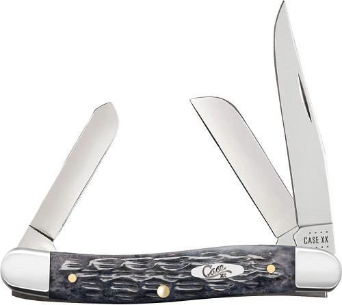 Case Cutlery Stockman Pocket Knife Crandall Gray - CA58413 