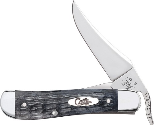 Case Cutlery Russlock Pocket Knife Crandall Gray Bone - CA58420 