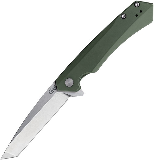 Case Cutlery Kinzua Framelock Pocket Knife OD Green - CA64671 