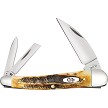 Case Cutlery Seahorse Whittler Pocket Knife 6.5 Bonestag - CA65347 