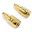CBG1036 Caliber Gourmet Bullet Salt & Pepper Shakers 