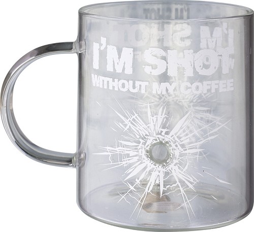 Caliber Gourmet Glass Coffee Mug - CBGMGLASS 