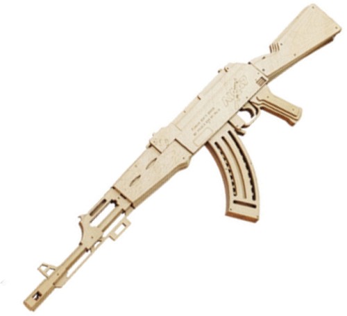 Caliber Gourmet AK47 Wood Puzzle - CBGPZ08AK 