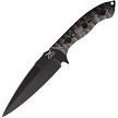 Curran Blades Javelin Fixed Blade Knife Black Tan - CBLJAV001 