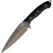 Curran Blades Javelin Fixed Blade Knife FDE Black - CBLJAV003 