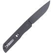 CBTPLRBKBD Cobratec Prowler Button Lock Pocket Knife Drop Point Black 