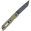 CBTPLRODBT Cobratec Prowler Button Lock Pocket Knife Tanto OD Green 