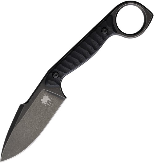 Cobratec Wolfteeth Fixed Blade Knife Harpoon - CBTWLTBLKHRP 