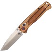Cobratec Bar Lock Pocket Knife Zebra Wood Tanto - CBTZWDBLT 