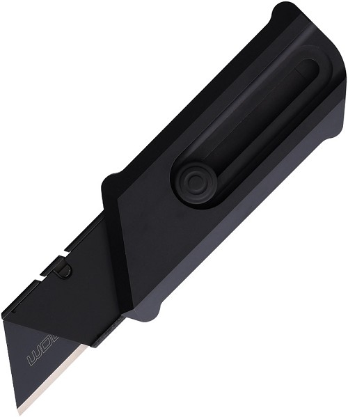Chaves CHUB Slipper Black Aluminum Linerlock Pocket Knife - CHAV14245 
