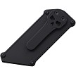 CHAV14245 Chaves CHUB Slipper Black Aluminum Linerlock Pocket Knife 