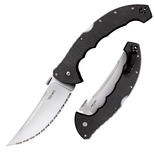 Lynn Thompson Collection Talwar Tri-Ad Lock Pocket Knife Black - CHLT00336 