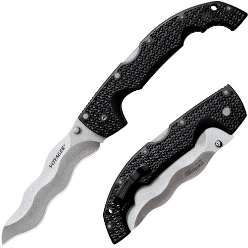 Lynn Thompson Collection Kris Voyager Tri-Ad Lock Pocket Knife - CHLT00346 