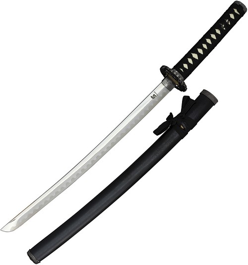 Art Gladius Wakizashi Sword Crane Tsuba - CI193 