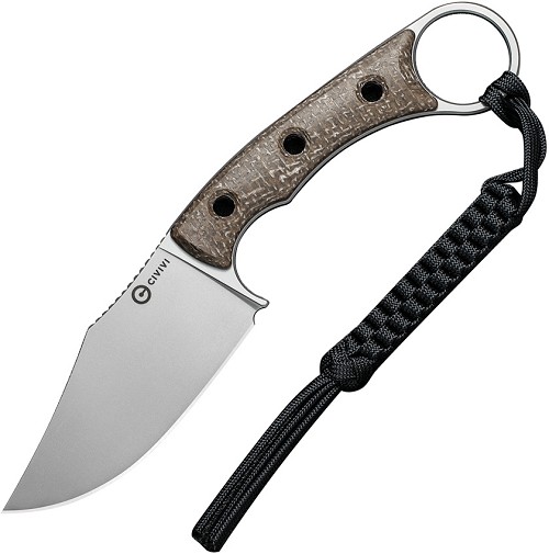 Civivi Midwatch Fixed Blade Knife Brown - CIVC20059B2 