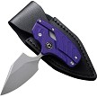 CIVC210362 Civivi Typhoeus Adjustable Push Dagger Purple 