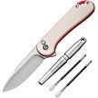 Civivi Stellar Quill Button Lock Pocket Pen Knife Elementum II - CIVC23049 