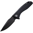 Civivi Baklash Linerlock Pocket Knife Black - CIVC801H 