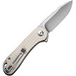 CIVC907A3 Civivi Elementum Linerlock Pocket Knife Ivory 