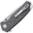 CMB14G CMB Made Knives Button Lock Pocket Knife Gray G10 