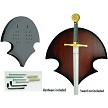 CN210653 Crest Universal Sword Plaque 