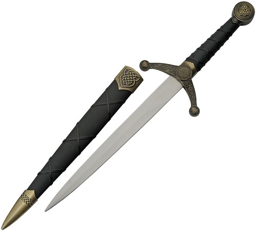 Celtic Knot Dagger Gold - CN211532GD 