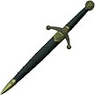 CN211532GD Celtic Knot Dagger Gold 