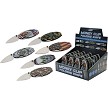 Rite Edge Money Clip Linerlock Pocket Knife 24 Piece Display - CN211577 