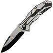 Rite Edge Black Raider Linerlock Pocket Knife Spring Assisted - CN300541BK 
