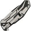 CN300541BK Rite Edge Black Raider Linerlock Pocket Knife Spring Assisted 