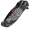 CN300548WH Rite Edge Linerlock Pocket Knife White Wolf 