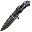 Rite Edge Police Flag Linerlock Pocket Knife A/O - CN300552PO 