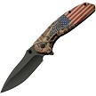 Rite Edge USA Forest Linerlock Pocket Knife Spring Assisted - CN300597US 