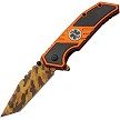 Rite Edge EMS Camo Linerlock Pocket Knife Spring Assisted - CN300598EM 