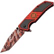 Rite Edge Fire Fighter Camo Linerlock Pocket Knife - CN300598FF 