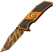 Rite Edge Dont Tread Camo Linerlock Pocket Knife Spring Assisted - CN300598GD 