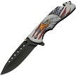 Rite Edge Rescue Linerlock Pocket Knife Spring Assisted Eagle - CN300601EG 